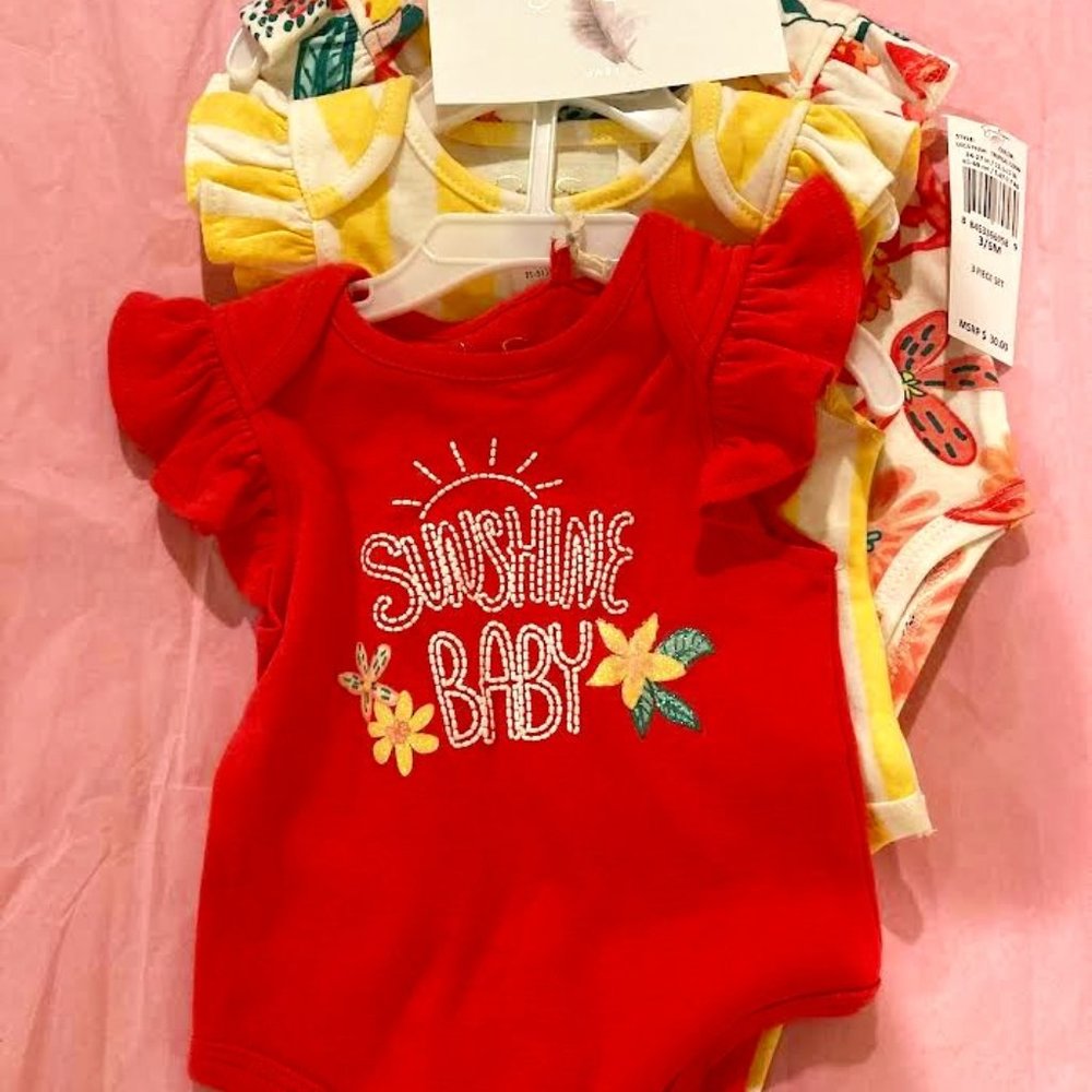 Three Onesies Set